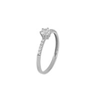 Anneau IGold Femme in Or blanc Zircone A351B10115185